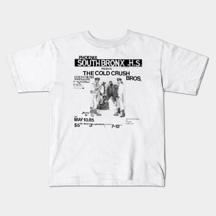 1985 Cold Crush Brothers Flyer Kids T-Shirt